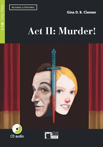 Papel ACT II MURDER (BLACK CAT) (STEP TWO B1-1) (READING & TRAINING) (WITH AUDIO CD)