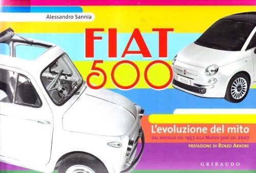 Papel FIAT 500 L'EVOLUZIONE DEL MITO (CARTONE)