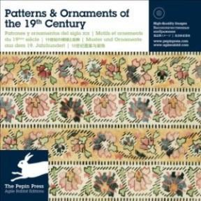 Papel PATTERNS & ORNAMENTS OF THE 19TH CENTURY (PLURILINGUE) (INCLUYE CD)