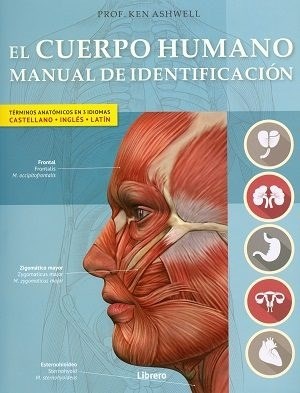 Papel CUERPO HUMANO MANUAL DE IDENTIFICACION (CASTELLANO / INGLES/ LATIN) (CARTONE)