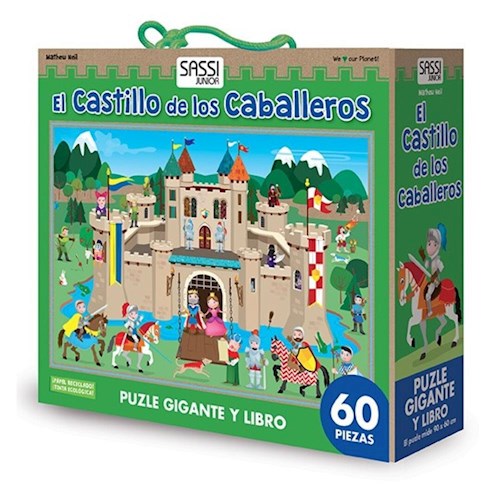 Papel CASTILLO DE LOS CABALLEROS (LIBRO + PUZLE GIGANTE) (+5 AÑOS) (CARTONE)