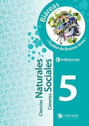 Papel BIAREAS 5 ESTRADA CONFLUENCIAS CIUDAD DE BUENOS AIRES (NATURALES/SOCIALES) (NOVEDAD 2016)