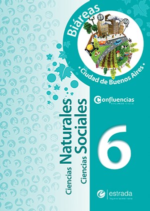 Papel BIAREAS 6 ESTRADA CONFLUENCIAS CIUDAD DE BUENOS AIRES (NATURALES/SOCIALES) (NOVEDAD 2016)