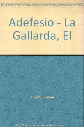 Papel ADEFESIO - GALLARDA (BIBLIOTECA CLASICA CONTEMPORANEA BCC 525)
