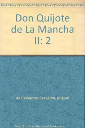 Papel DON QUIJOTE DE LA MANCHA TOMO II (BCC 605)