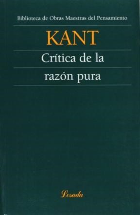 Papel CRITICA DE LA RAZON PURA (OBRAS MAESTRAS DEL PENSAMIENTO 17)