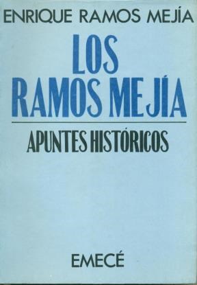 Papel RAMOS MEJIA APUNTES HISTORICOS LOS