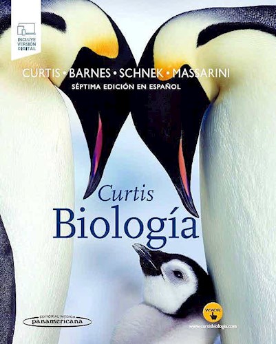 Papel BIOLOGIA CURTIS (7 EDICION EN ESPAÑOL) (INCLUYE VERSION DIGITAL) [CARTONE]