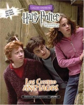 Papel HARRY POTTER Y EL PRISIONERO DE AZKABAN LOS CUATRO ANIMAGOS (COLECCION CALCA Y COLOREA)