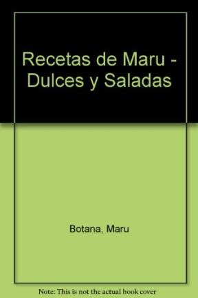 Papel RECETAS DE MARU DULCES Y SALADAS (UTILISIMA)