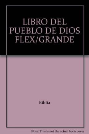 Papel LIBRO DEL PUEBLO DE DIOS LA BIBLIA (GRANDE) (CARTONE)