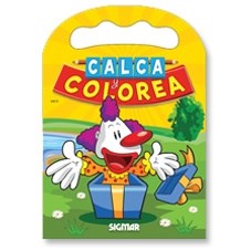 Papel CALCA Y COLOREA (4 TITULOS)
