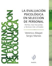 Papel EVALUACION PSICOLOGICA EN SELECCION DE PERSONAL PERFILES (COLECCION CUADERNOS)