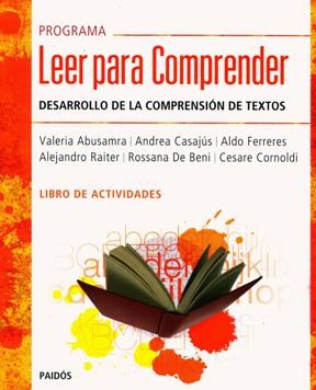 Papel PROGRAMA LEER PARA COMPRENDER DESARROLLO DE LA COMPRENSION DE TEXTOS LIBRO DE ACTIVIDADES