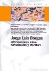 Papel JORGE LUIS BORGES INTERVENCIONES SOBRE PENSAMIENTO Y LITERATURA (ESPACIOS DEL SABER 74015)