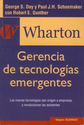 Papel WHARTON GERENCIA DE TECNOLOGIAS EMERGENTES (VERGARA BUSINESS)