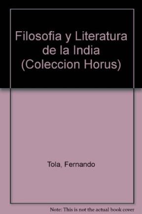 Papel FILOSOFIA Y LITERATURA DE LA INDIA (HORUS)