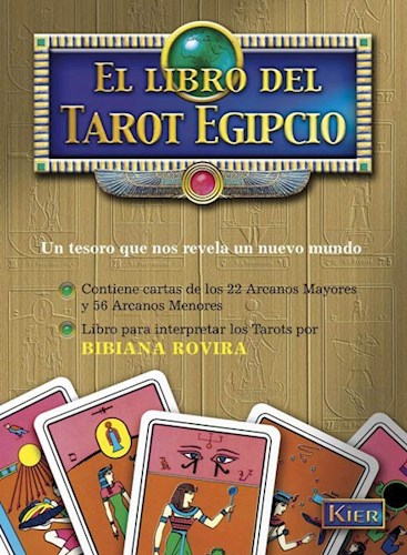 Papel LIBRO DEL TAROT EGIPCIO [LIBRO + CARTAS]