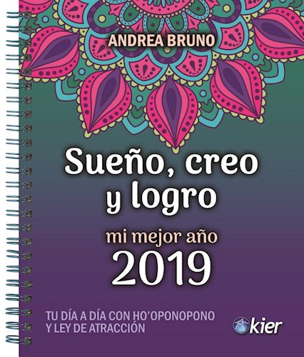 Papel SUEÑO CREO Y LOGRO MI MEJOR AÑO 2019 (ANILLADA) (CARTONE)