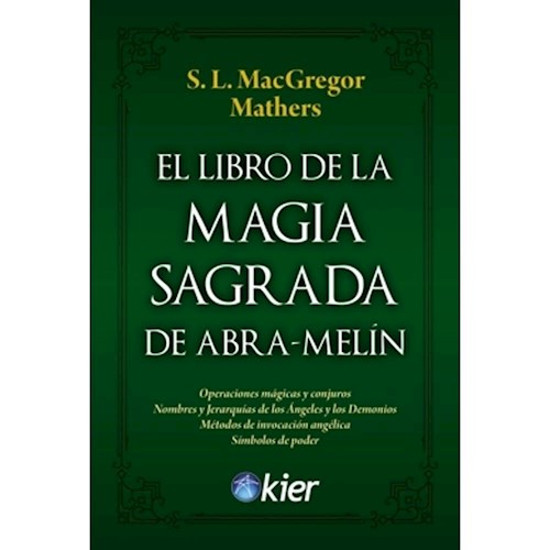 Papel LIBRO DE LA MAGIA SAGRADA DE ABRA-MELIN (COLECCION MAGIA Y OCULTISMO)