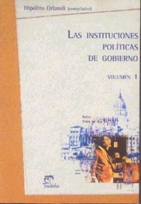 Papel INSTITUCIONES POLITICAS DE GOBIERNO VOLUMEN 1 (COLECCION TEMAS)