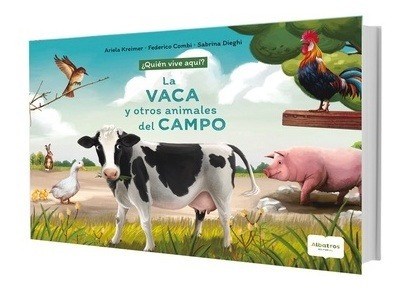 Papel VACA Y OTROS ANIMALES DEL CAMPO (COLECCION QUIEN VIVE AQUI) [ILUSTRADO]