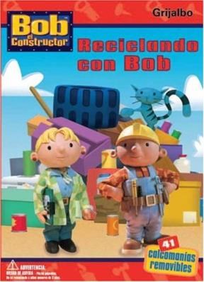 Papel RECICLANDO CON BOB [CON CALCOMANIAS] (BOB EL CONSTRUCTOR)