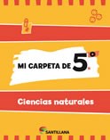 Papel MI CARPETA DE 5 CIENCIAS NATURALES SANTILLANA (NOVEDAD 2012)