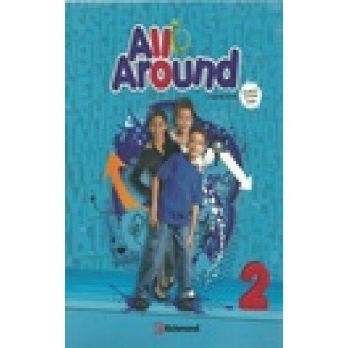 Papel ALL AROUND 2 COURSE BOOK RICHMOND (STUDENT'S CD-ROM INSIDE)