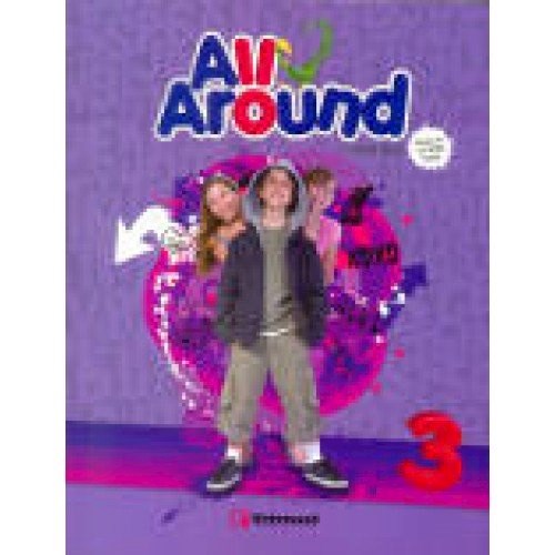 Papel ALL AROUND 3 COURSE BOOK (STUDENT'S CD-ROM INSIDE)