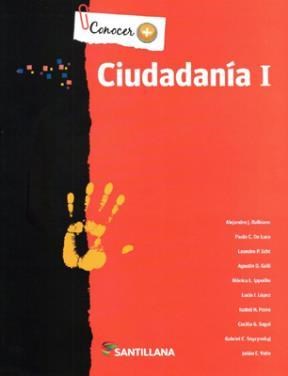 Papel CIUDADANIA 1 SANTILLANA CONOCER + (NOVEDAD 2013)