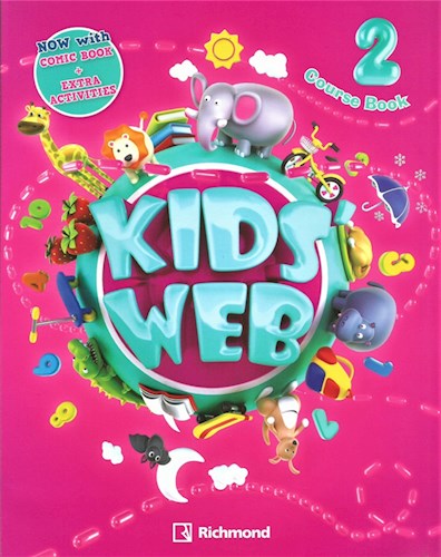 Papel KIDS WEB 2 COURSE BOOK  (WITH COMIC BOOK + EXTRA ACTIVITIES) (NOVEDAD 2018)