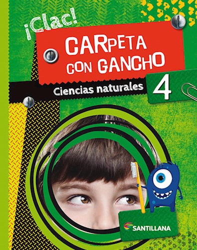 Papel CIENCIAS NATURALES 4 SANTILLANA CLAC CARPETA CON GANCHO (NOVEDAD 2020)