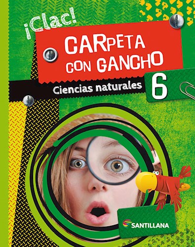 Papel CIENCIAS NATURALES 6 SANTILLANA CLAC CARPETA CON GANCHO (NOVEDAD 2020)