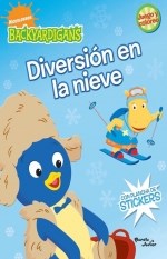 Papel BACKYARDIGANS DIVERSION EN LA NIEVE (CON STICKERS)