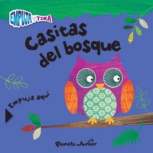 Papel CASITAS DEL BOSQUE (COLECCION EMPUJA Y TIRA) (CARTONE)