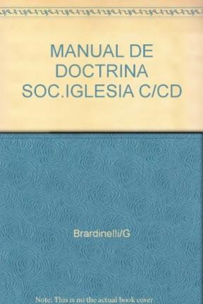 Papel MANUAL DE DOCTRINA SOCIAL DE LA IGLESIA (5/EDICION)