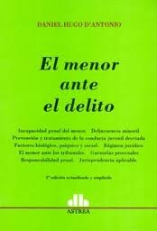 Papel MENOR ANTE EL DELITO (3 EDICION ACTUALIZADA Y AMPLIADA)