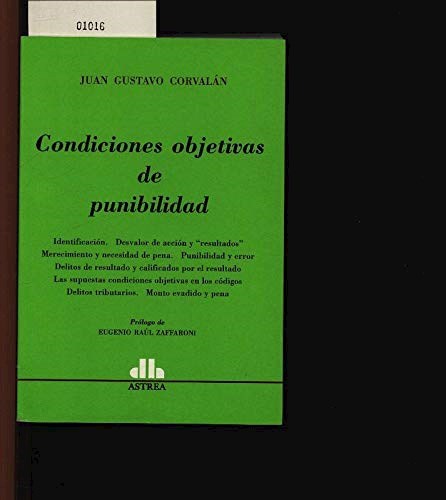 Papel CONDICIONES OBJETIVAS DE PUNIBILIDAD