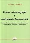 Papel UNION EXTRACONYUGAL Y MATRIMONIO HOMOSEXUAL
