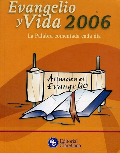 Papel EVANGELIO Y VIDA 2006 LA PALABRA COMENTADA CADA DIA