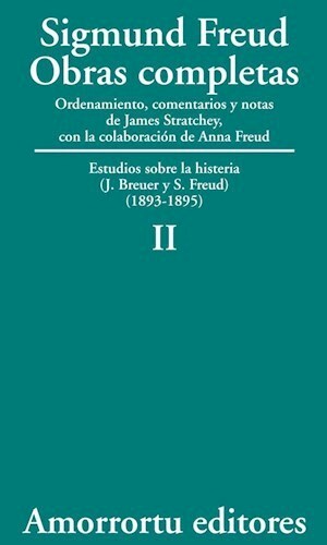 Papel OBRAS COMPLETAS 2 (1893-1895) ESTUDIOS SOBRE LA HISTERIA (J. BREUER Y S. FREUD) (1893-1895)