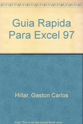 Papel GUIA RAPIDA PARA EXCEL 97