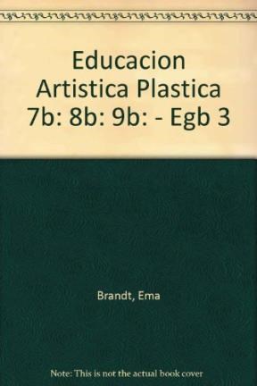 Papel EDUCACION ARTISTICA PLASTICA 7 8 9 A Z EGB