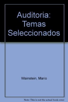 Papel AUDITORIA TEMAS SELECCIONADOS (COLECCION CIENCIAS ECONOMICAS)