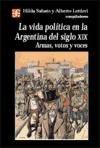 Papel VIDA POLITICA EN LA ARGENTINA DEL SIGLO XIX ARMAS VOTOS  Y VOCES (COLECCION HISTORIA)