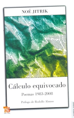 Papel CALCULO EQUIVOCADO POEMAS 1983-2008