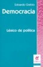 Papel DEMOCRACIA LEXICO DE POLITICA (COLECCION CLAVES) (RUSTICO)