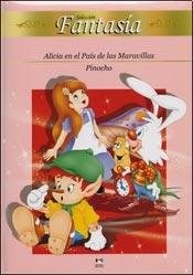 Papel ALICIA EN EL PAIS DE LAS MARAVILLAS / PINOCHO (CARTONE)  (SELECCION FANTASIA)