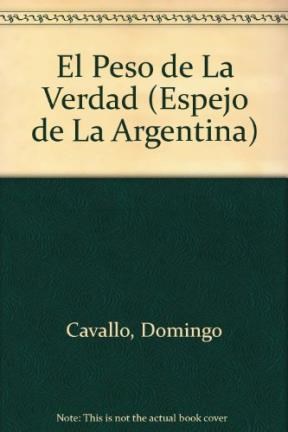 Papel PESO DE LA VERDAD (ESPEJO DE LA ARGENTINA)